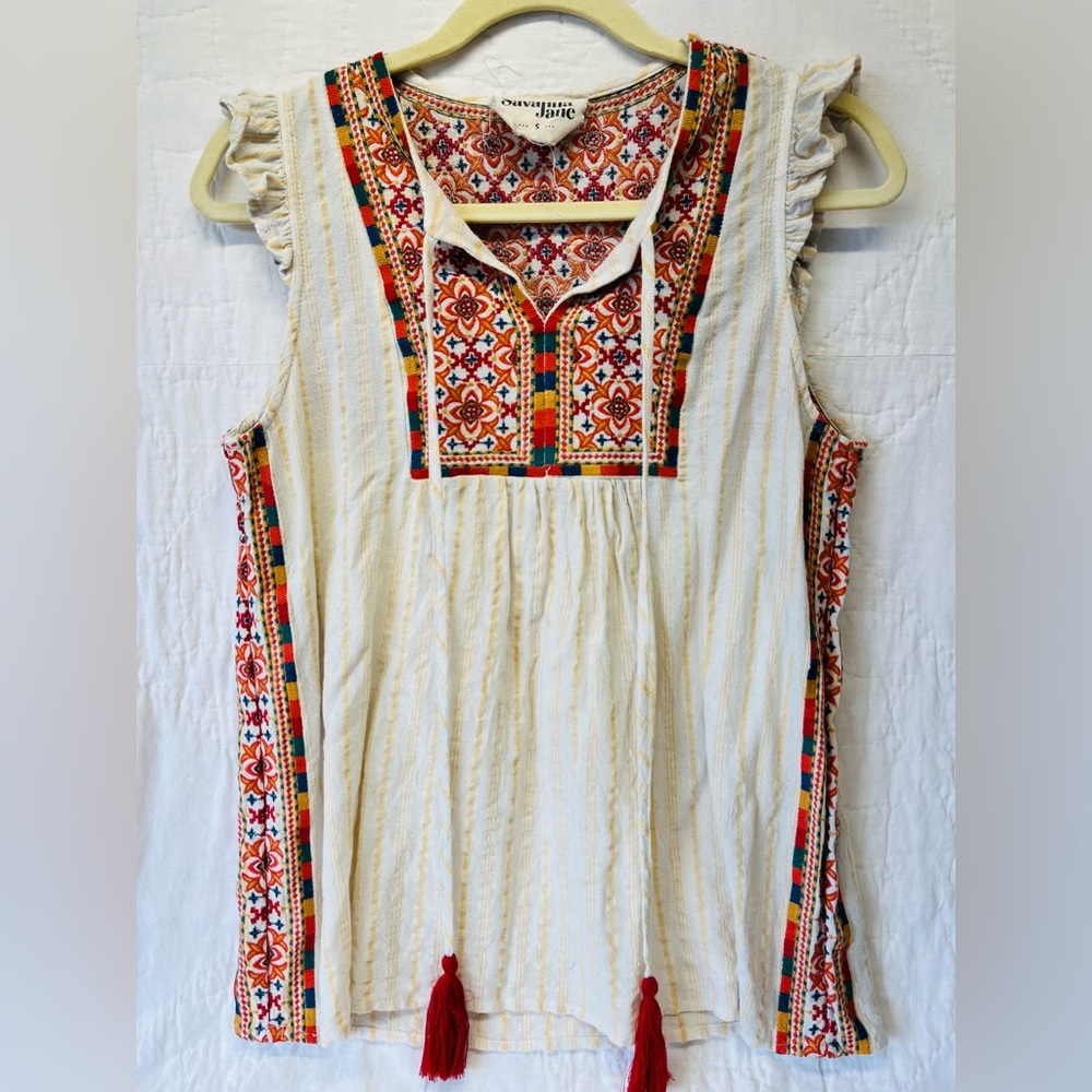 Savanna Jane boutique shirt, Size Small